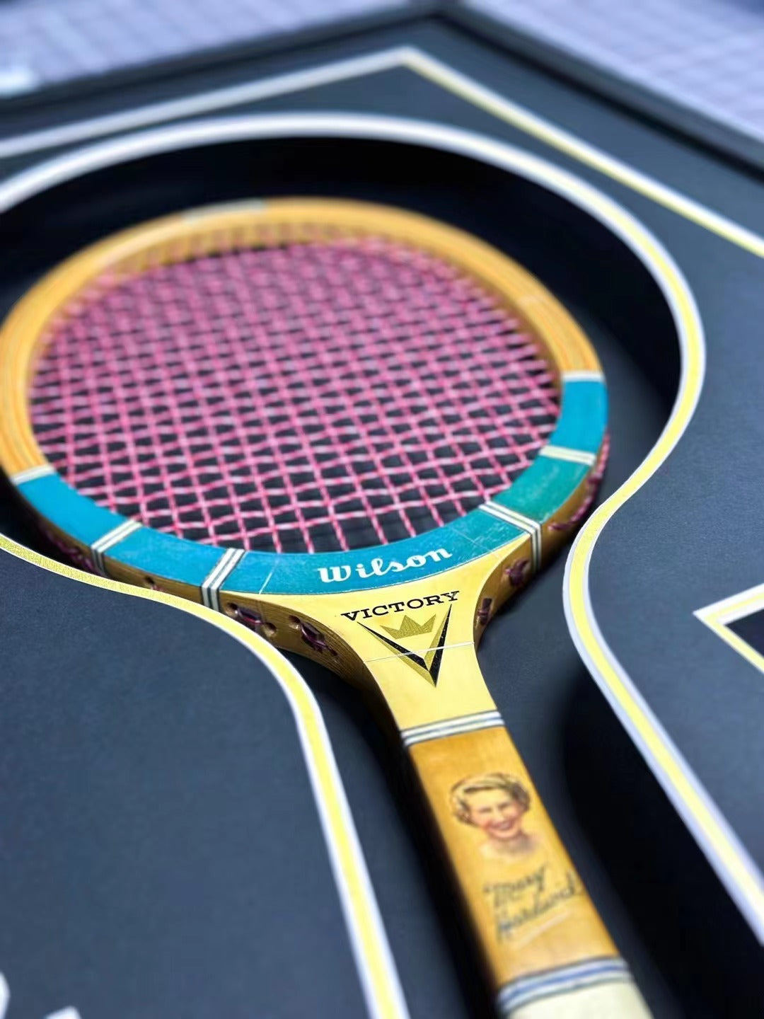 tennis racket Custom Framing 000225