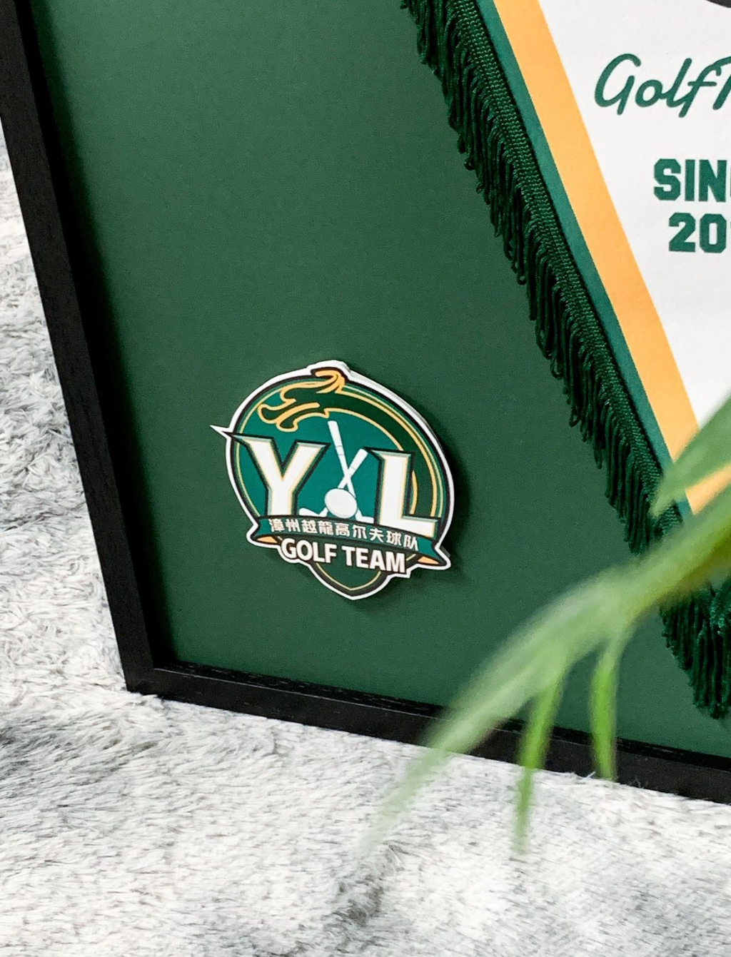 Custom Framed Team Flag 000152