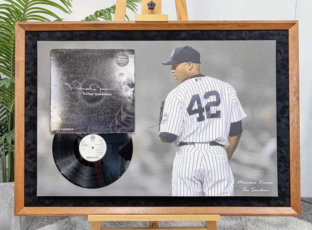 vinyl records custom framing 000171