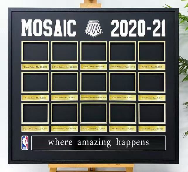 NBA Trading Card with Personalized Custom Design Framed000016