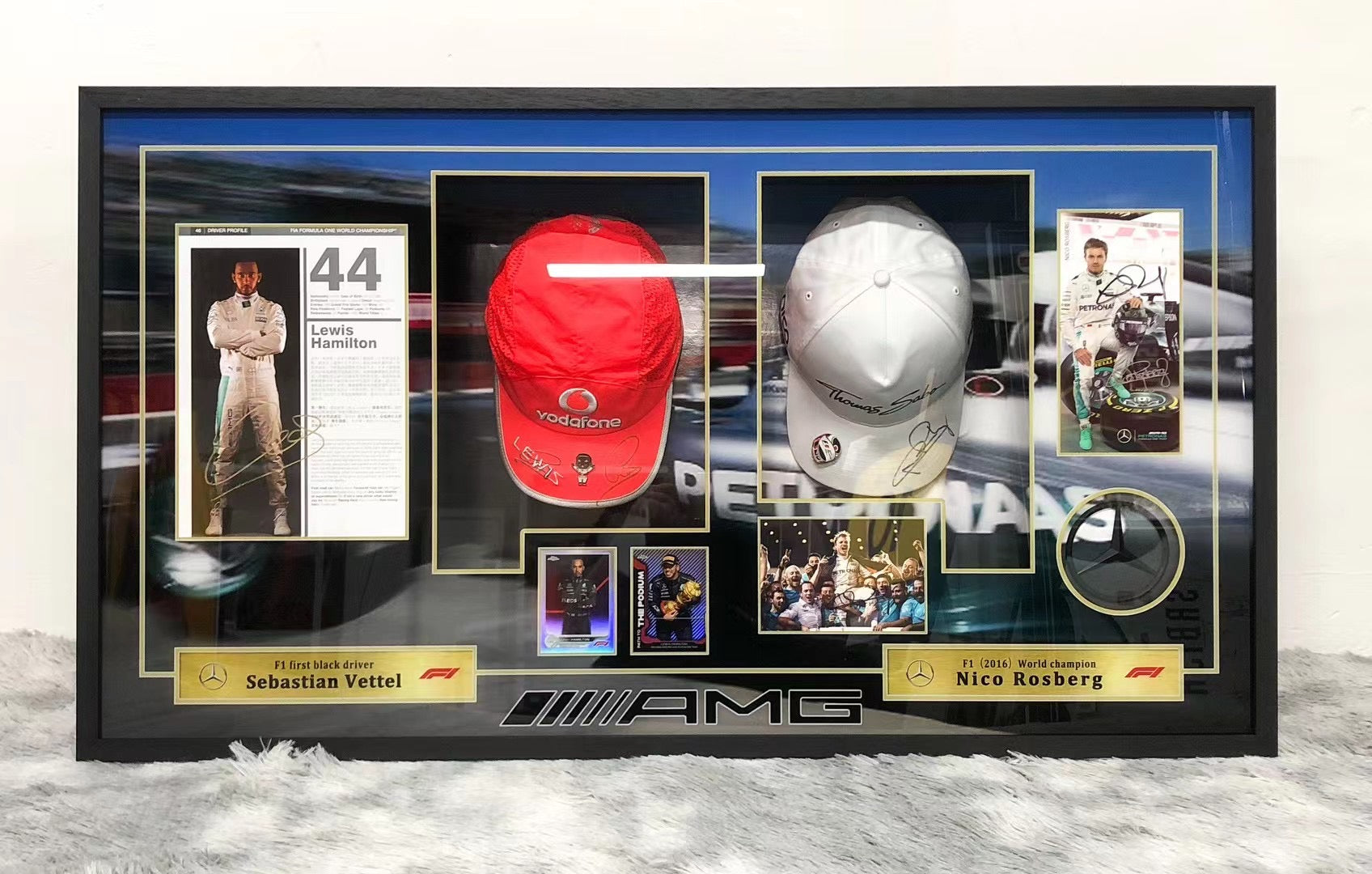 AMG Sentimental Item with Personalized Custom Design Framed 00087