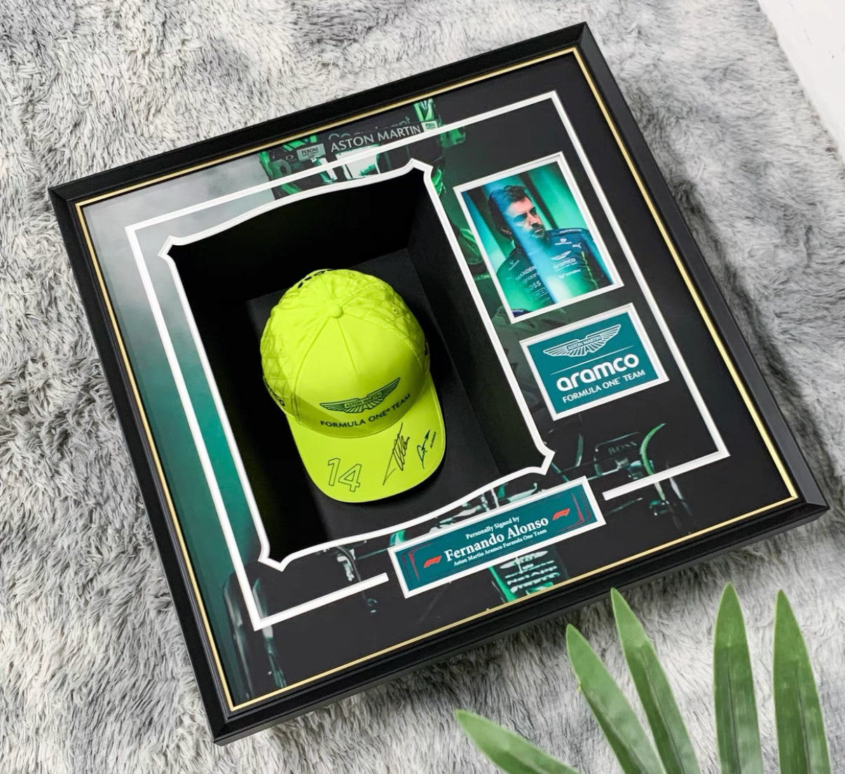 FernandoAlonso hat Sentimental Item with Personalized Custom Design Framed000028