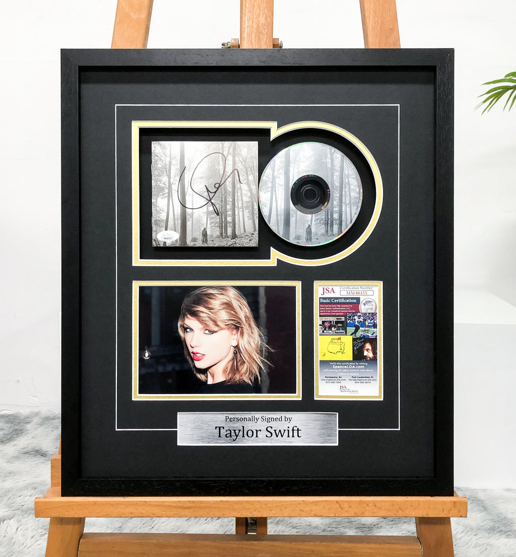 Taylor Swift vinyl records custom framing 000231