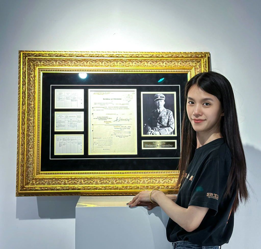 Himmler Sentimental Item with Personalized Custom Design Framed 00091