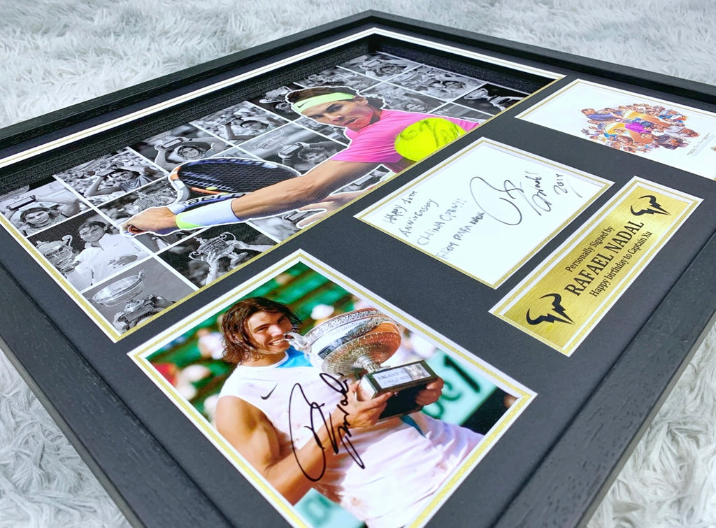 NADAL Sentimental Item with Personalized Custom Design Framed 00089