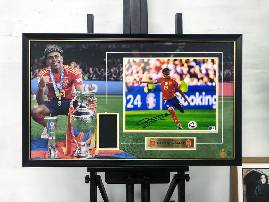 LAMINE YAMAL Poster with Personalized Custom Design Framed 000112