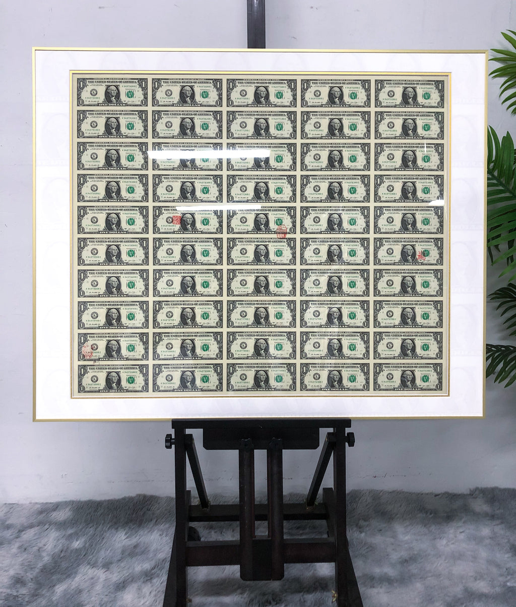 Banknote Custom Framing 000199