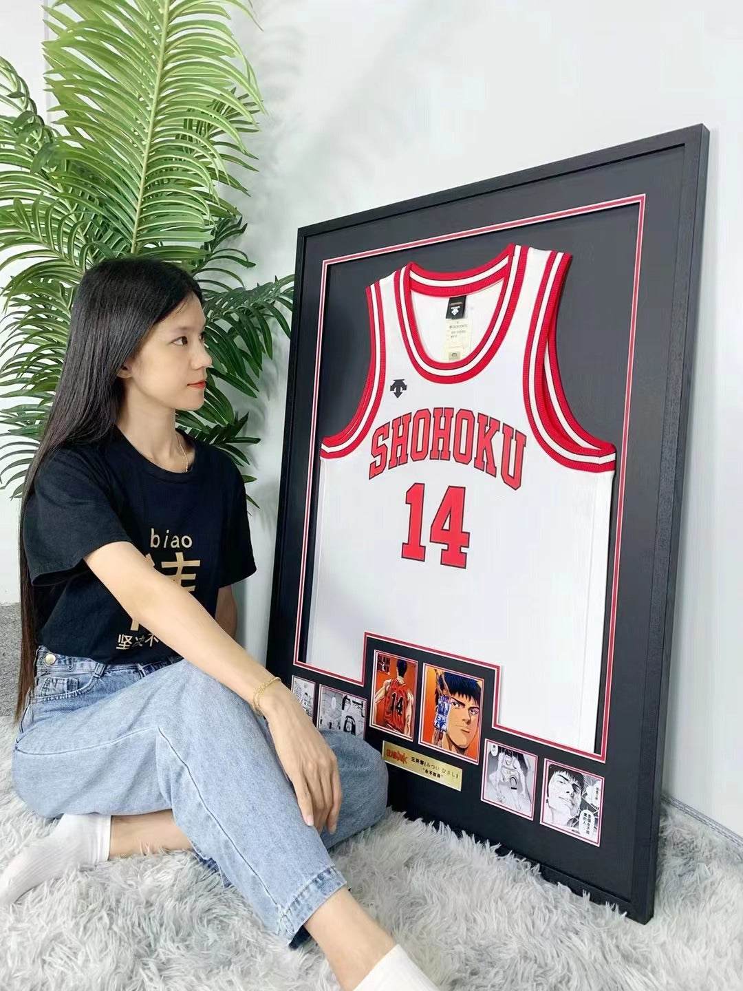 Custom Basketball Jersey Framing 000216