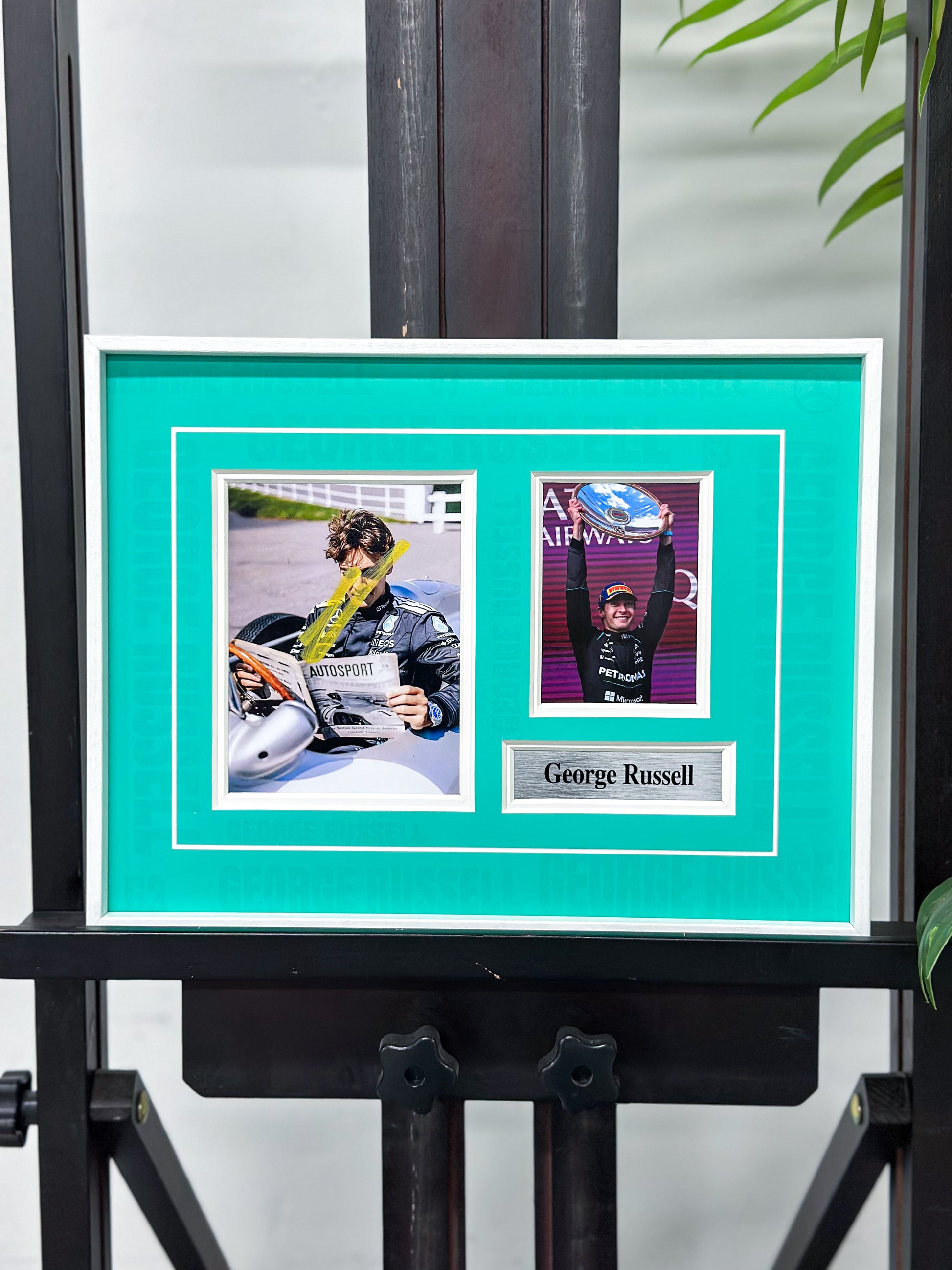 F1 George Russell Custom Framing  000105