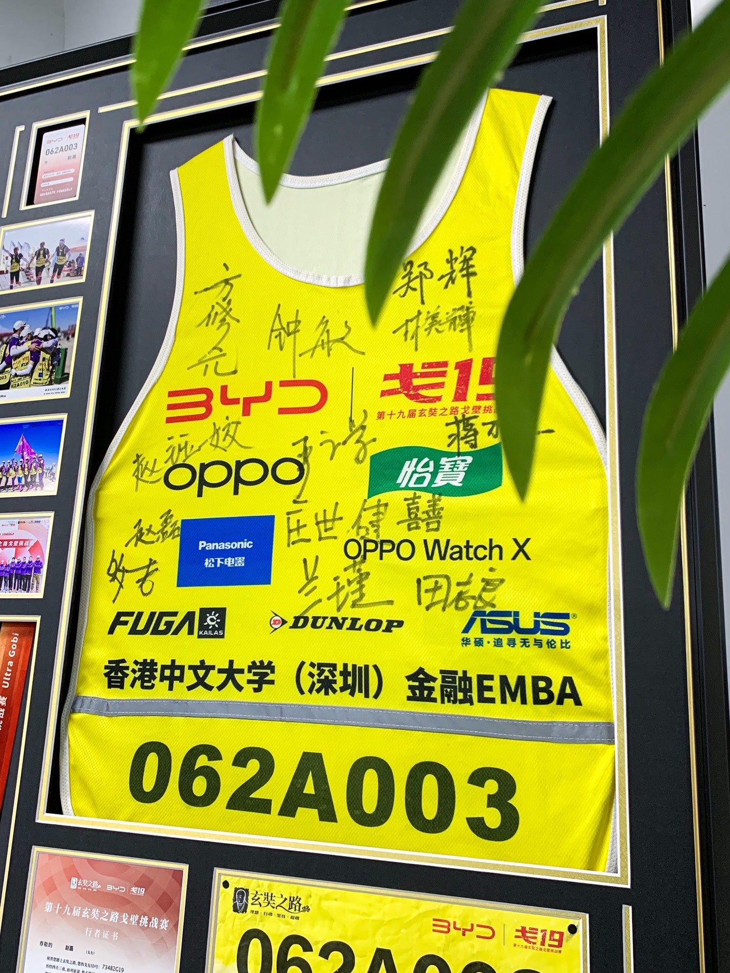 Sportswear custom framing 000146