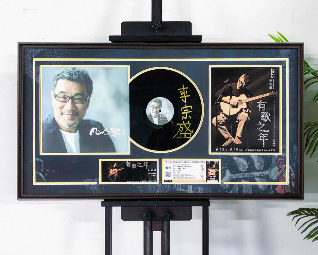 vinyl records custom framing 000169
