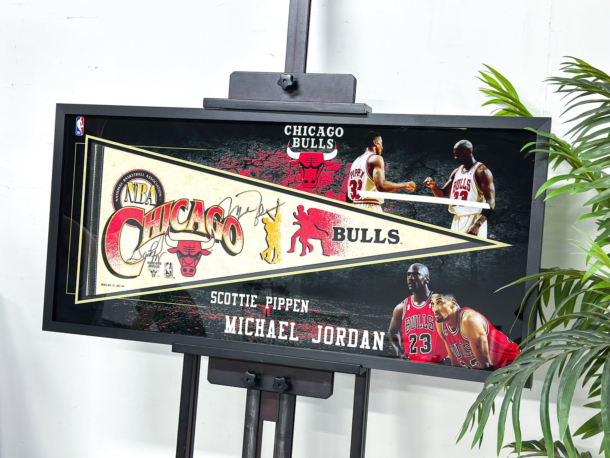 Chicago Bulls Michael Jordan Item with Personalized Custom Design Framed 00083