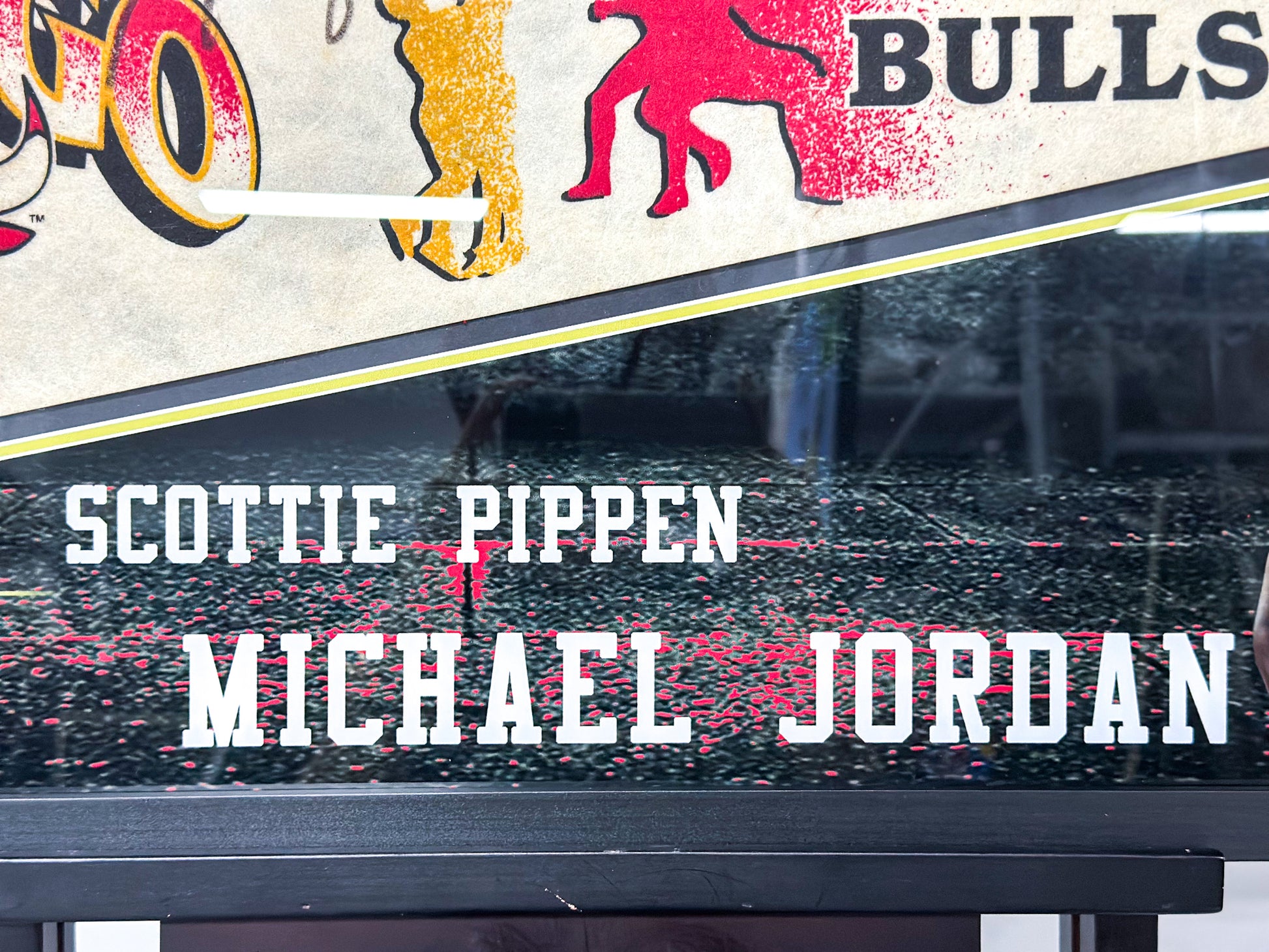 Chicago Bulls Michael Jordan Item with Personalized Custom Design Framed 00083