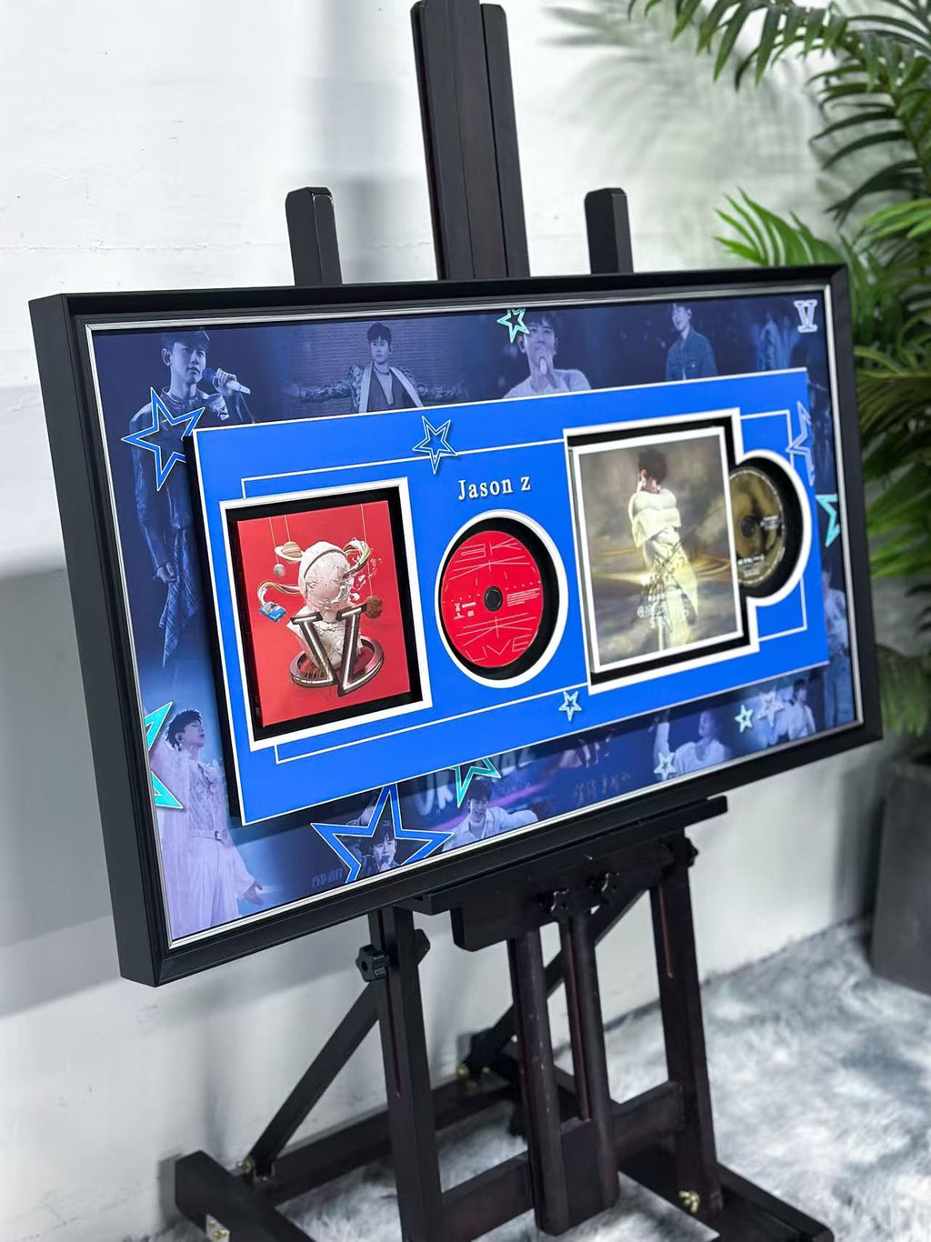 Record jason z Sentimental Item with Personalized Custom Design Framed 000125