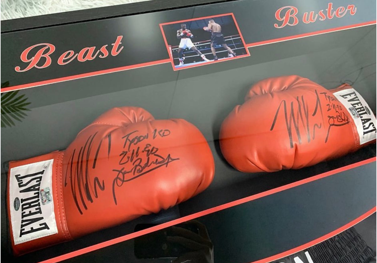 Mike Tyson Sentimental Item with Personalized Custom Design Framed 000043