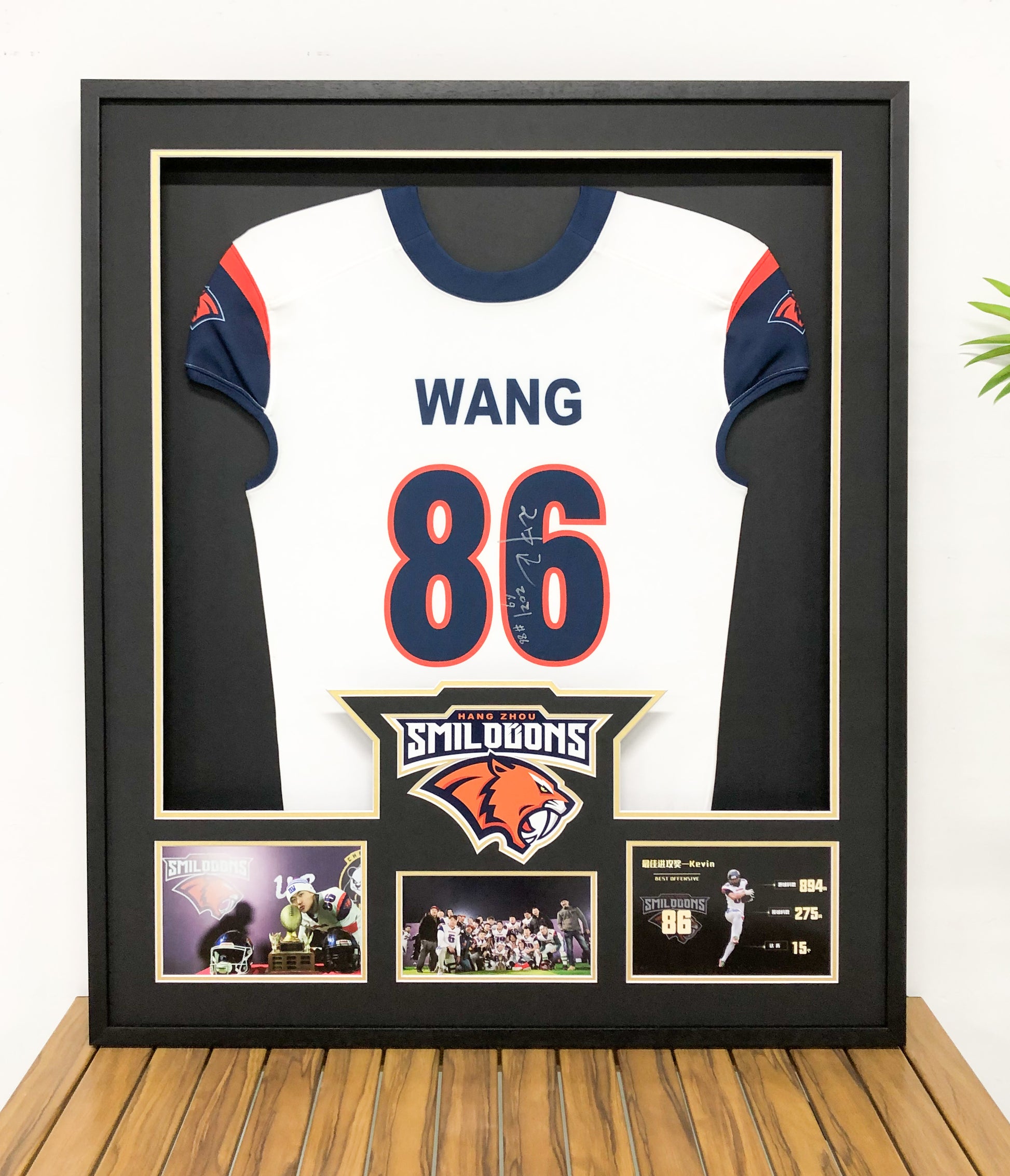 rugby jersey Sentimental Item with Personalized Custom Design Framed 00085