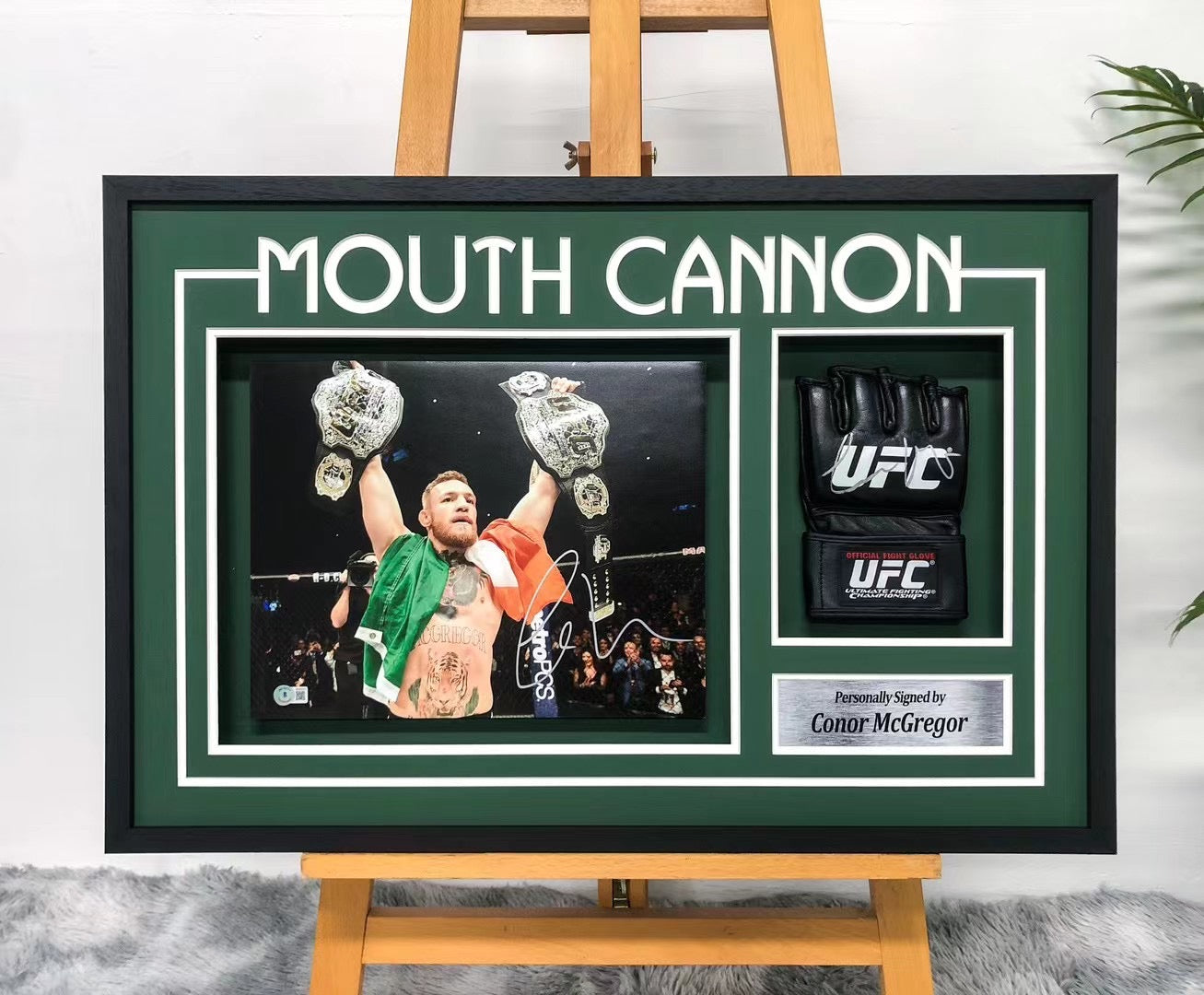 Conor Poster with Personalized Custom Design Framed 000067