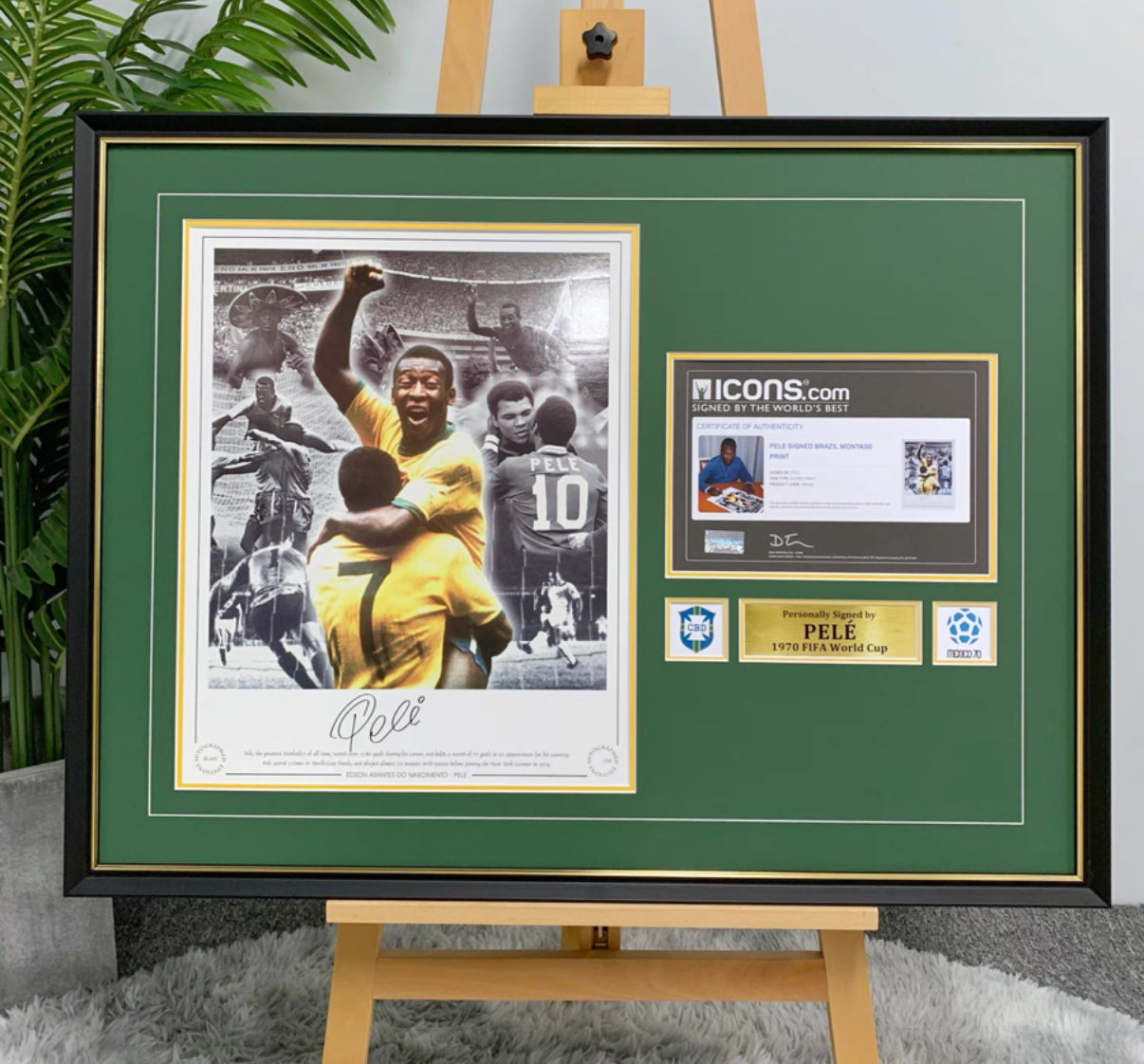 Poster with Personalized Custom Design Framed 000026