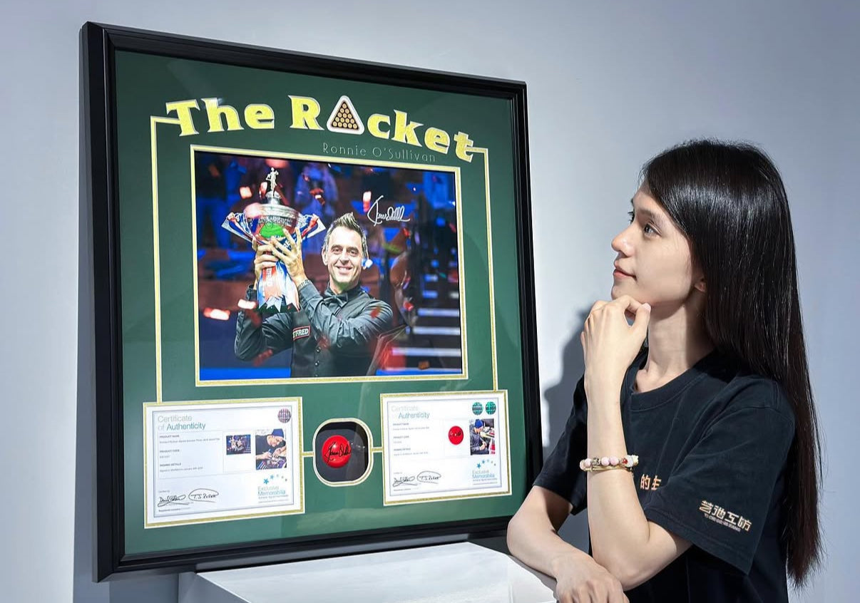Ronnie O'Sullivan Sentimental Item with Personalized Custom Design Framed 000038