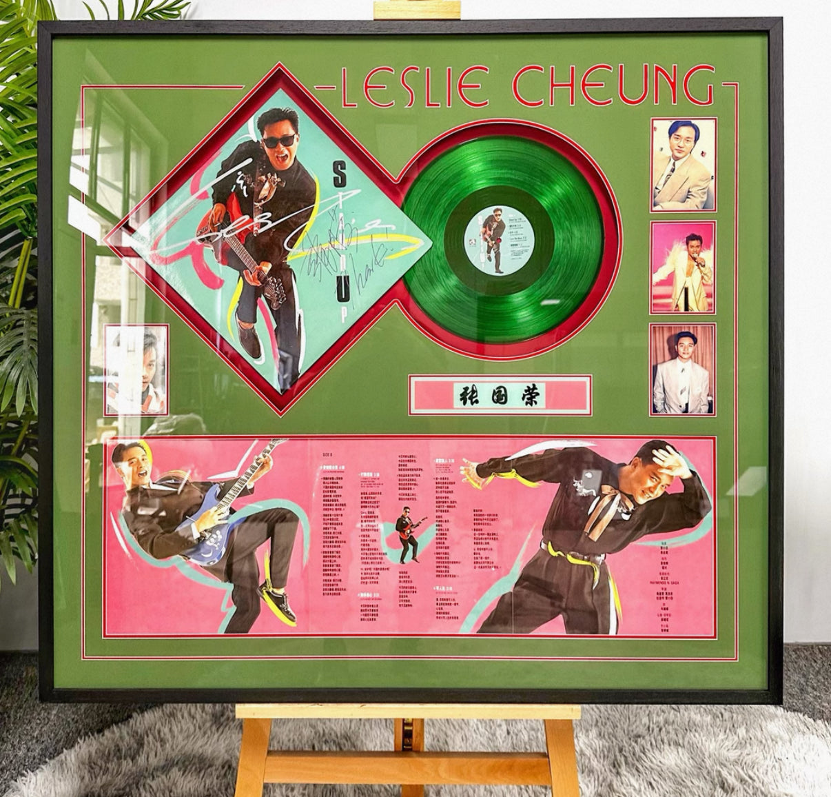 vinyl records custom framing 000172