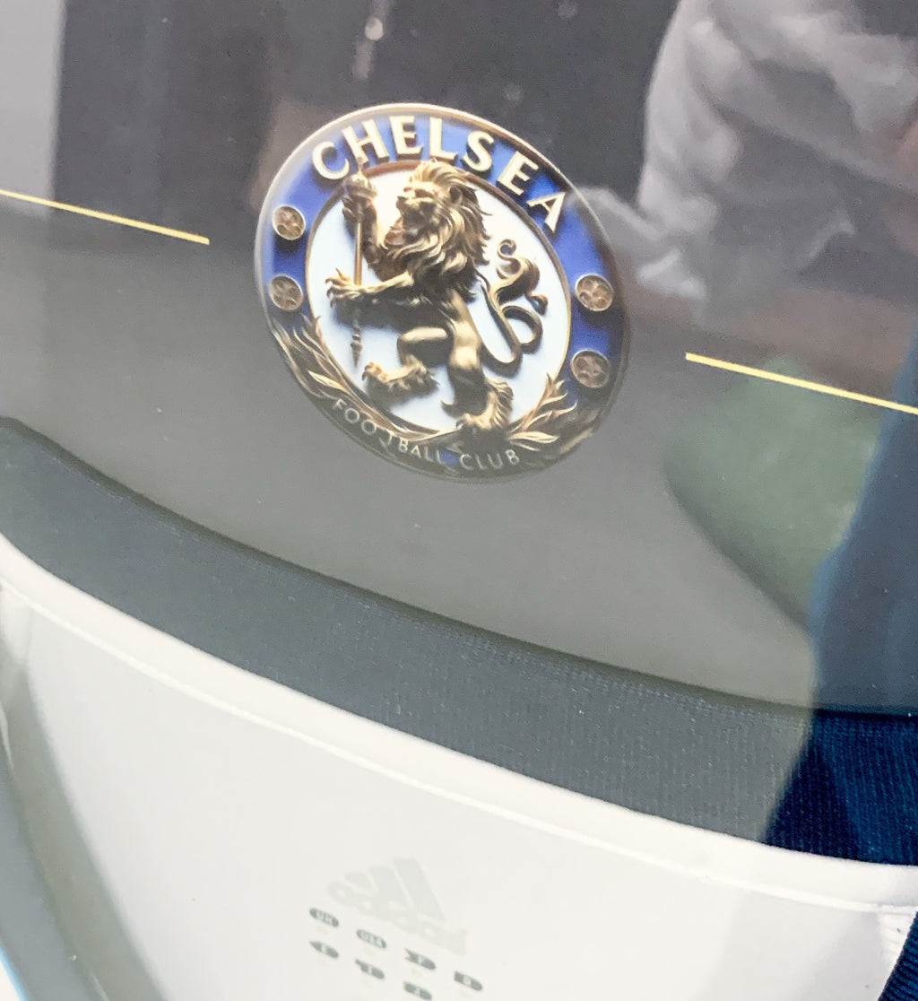 Chelsea FC Autographed Jersey with Classic Design Framed 00019