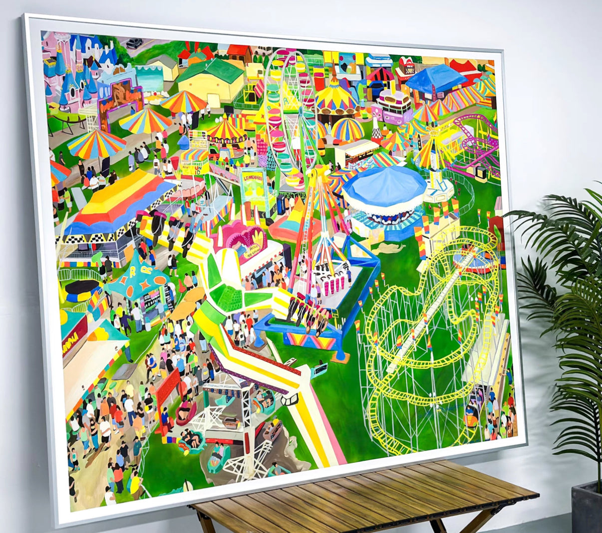 Poster with Personalized Custom Design Framed 000010