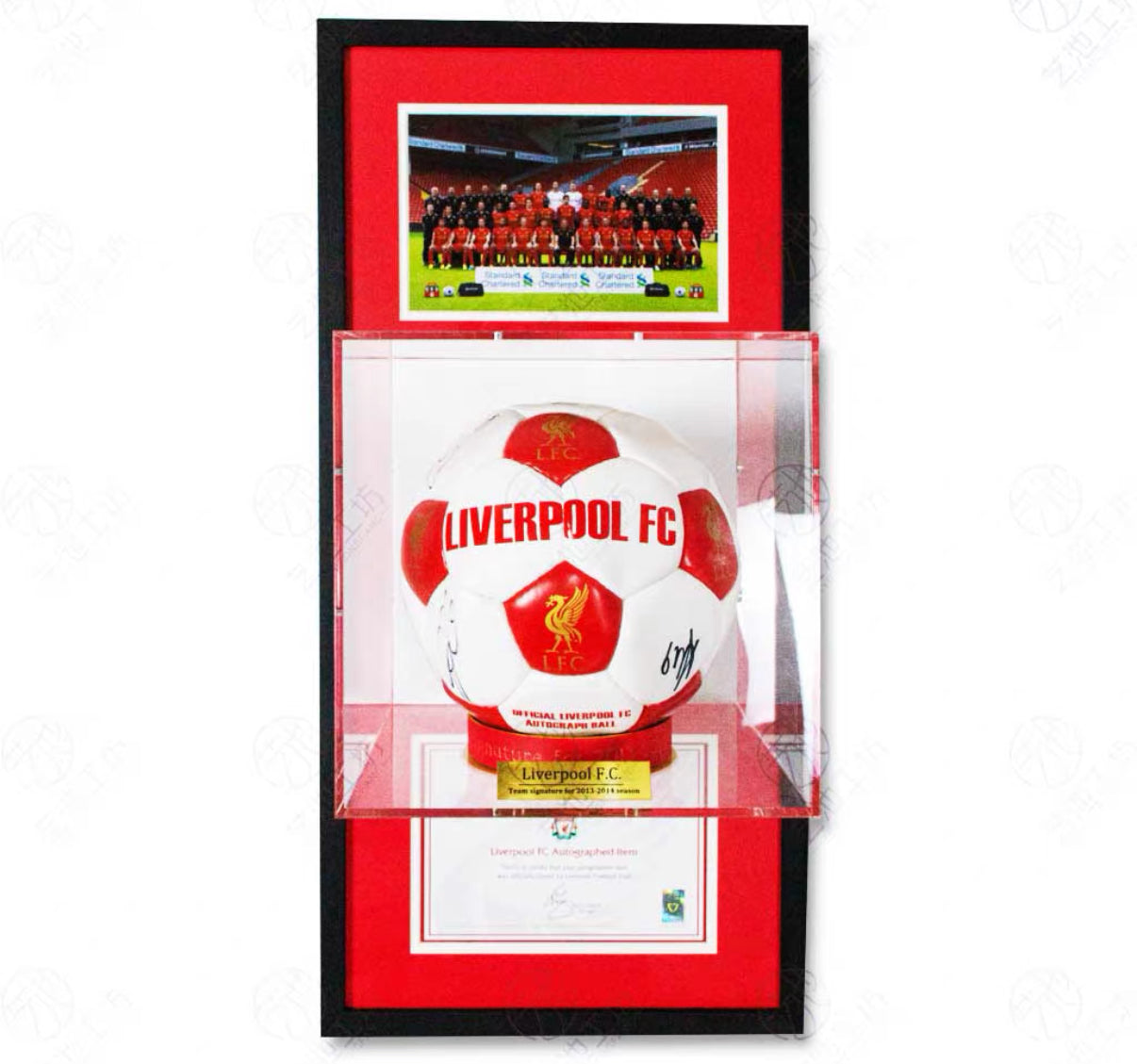 Liverpool FC Sentimental Item with Personalized Custom Design Framed000014