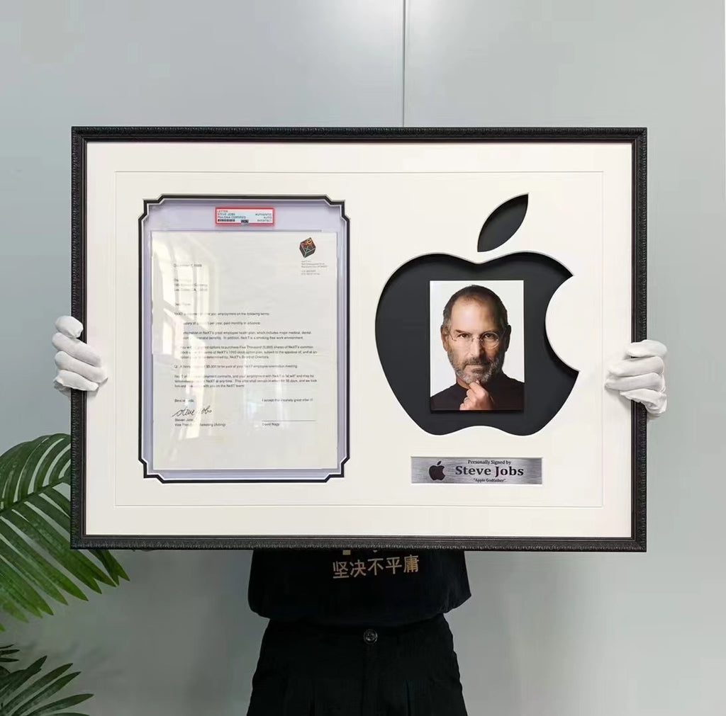 Steve Paul Jobs Custom  Framing 000213
