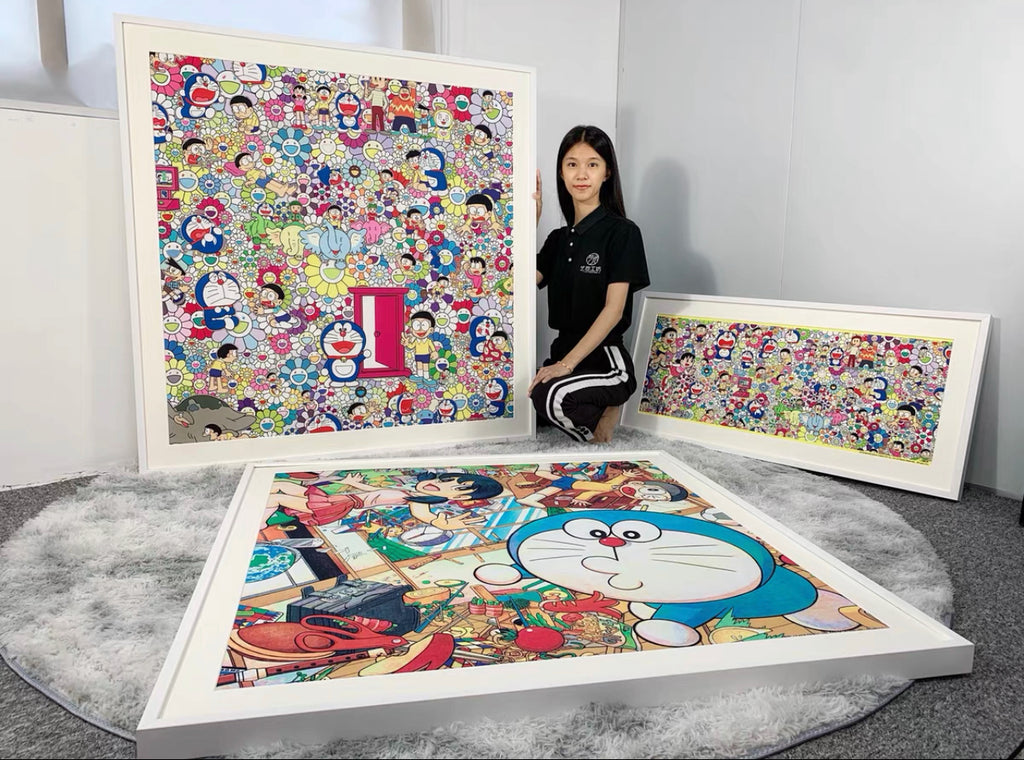 Doraemon Item with Personalized Custom Design Framed 000123