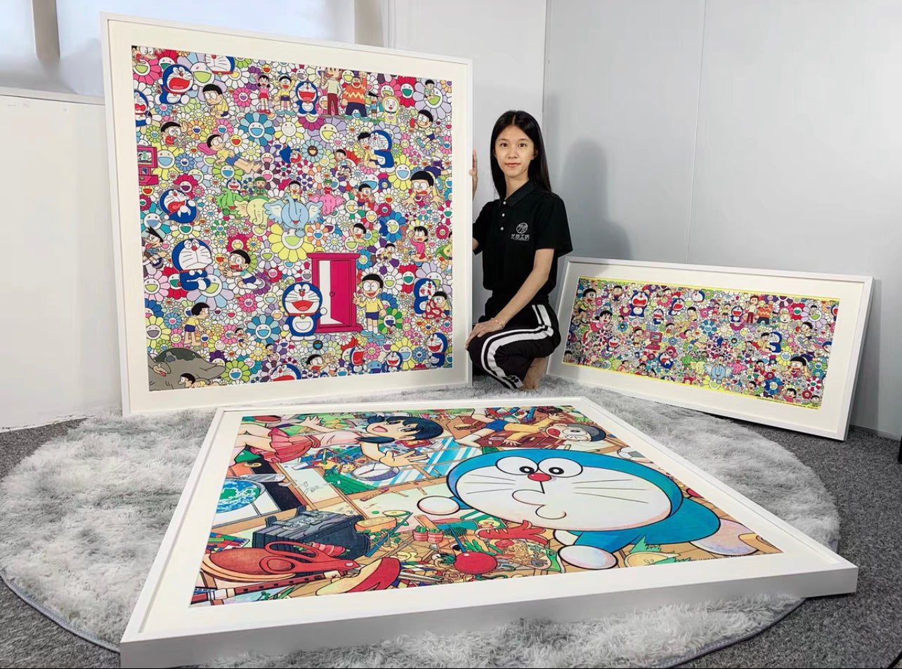 Doraemon Item with Personalized Custom Design Framed 000123