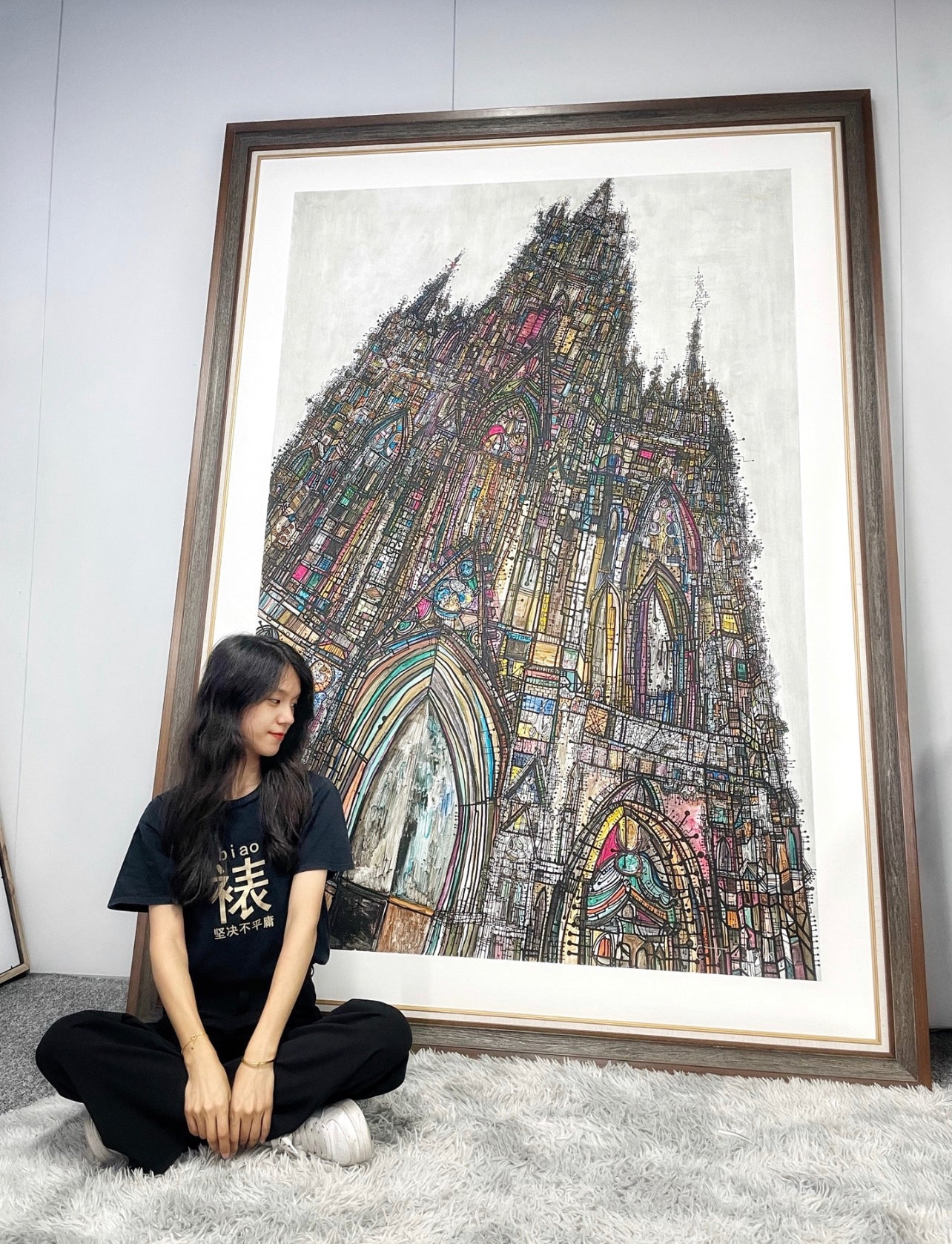 Paintings Sentimental Item with Personalized Custom Design Framed 00074