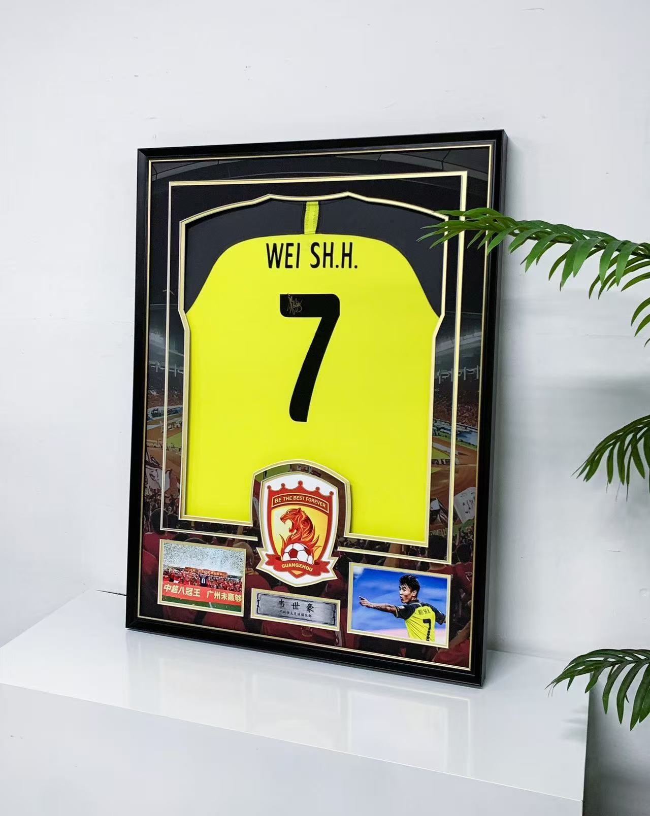 Football uniform Sentimental Item with Personalized Custom Design Framed 000186