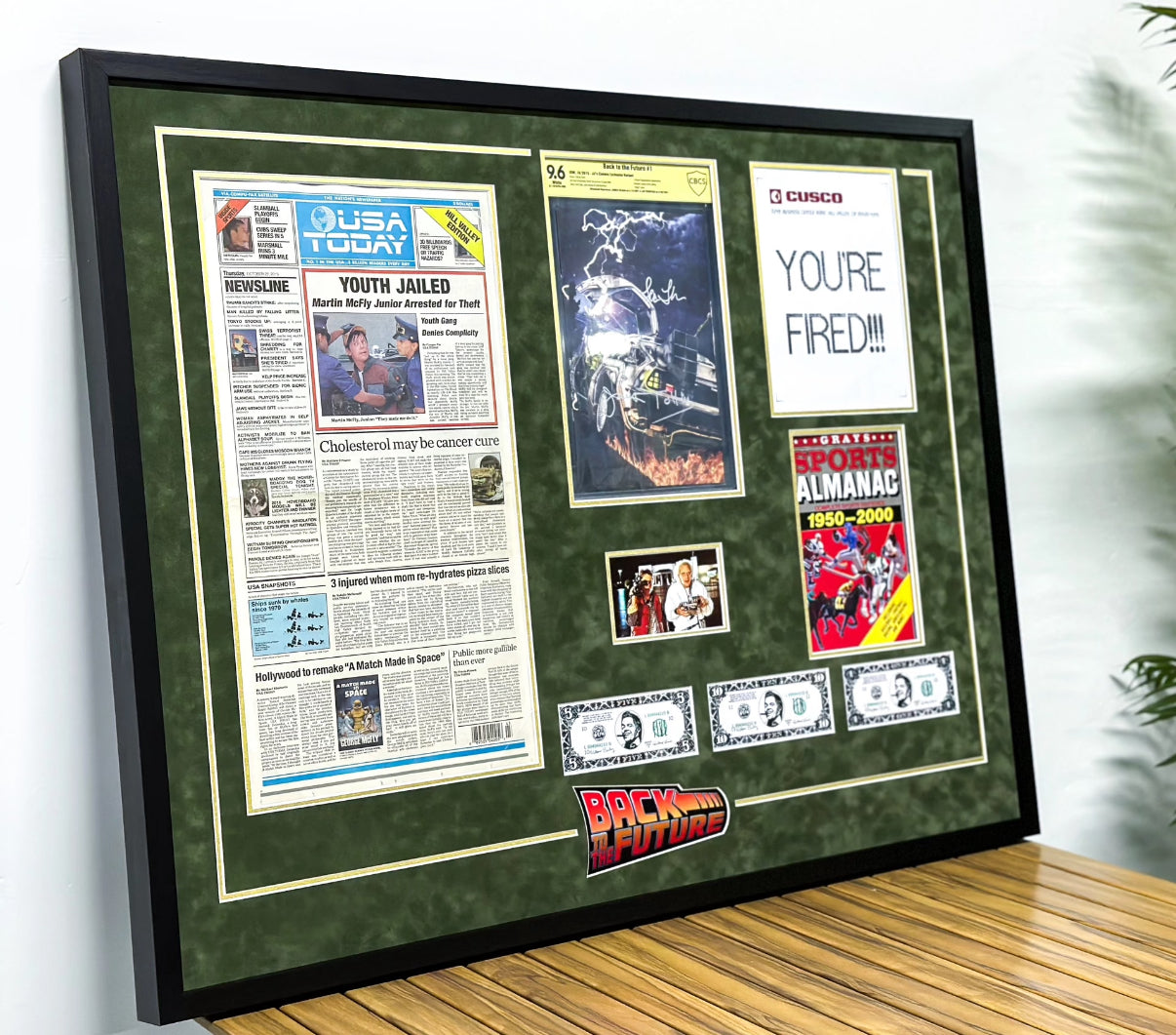 Custom framing for the item 000180