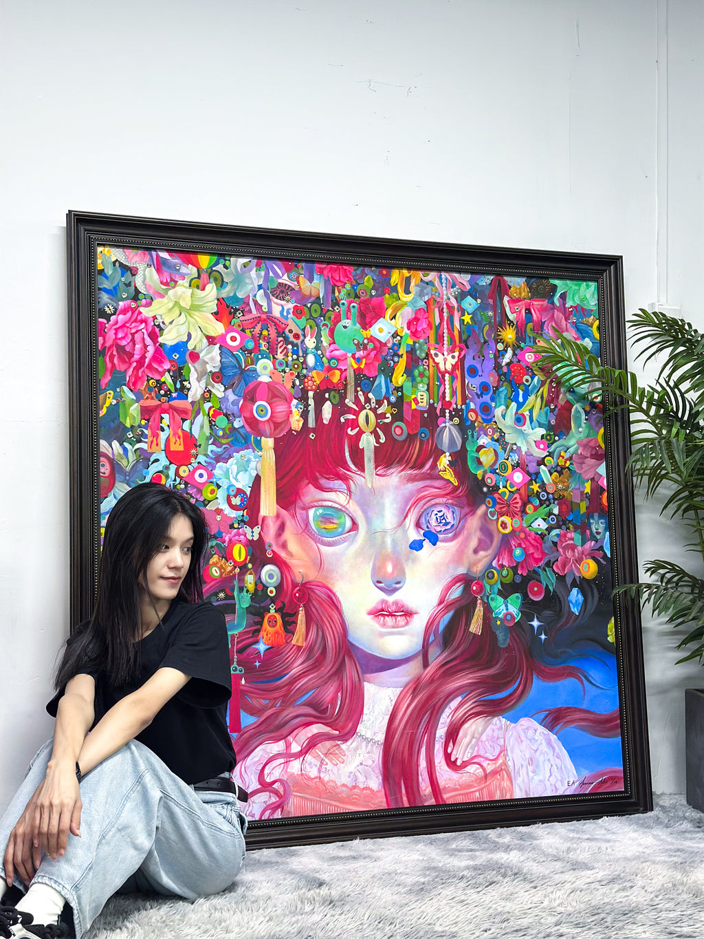 oil painting Custom Framing 000238