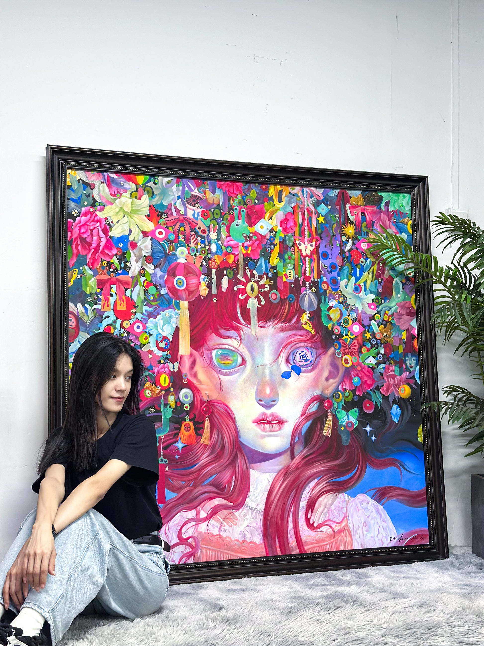 oil painting Custom Framing 000238