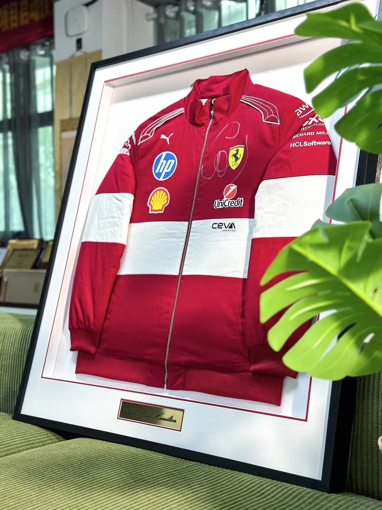 Racing Suit Custom Framing 000190