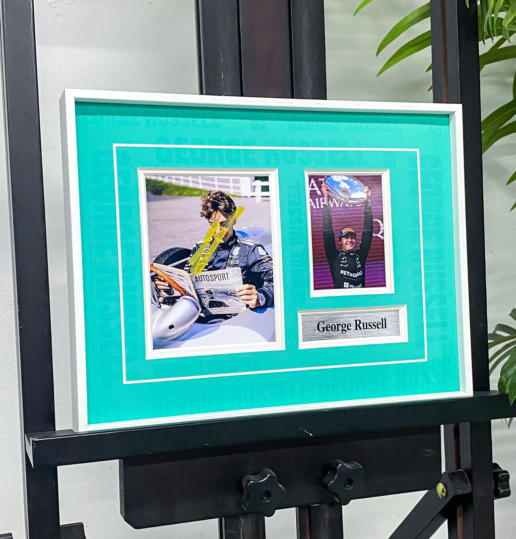 F1 George Russell Custom Framing  000105