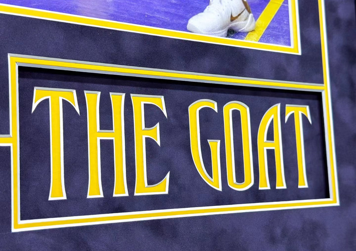 Kobe Bryant Poster with Personalized Custom Design Framed 000051