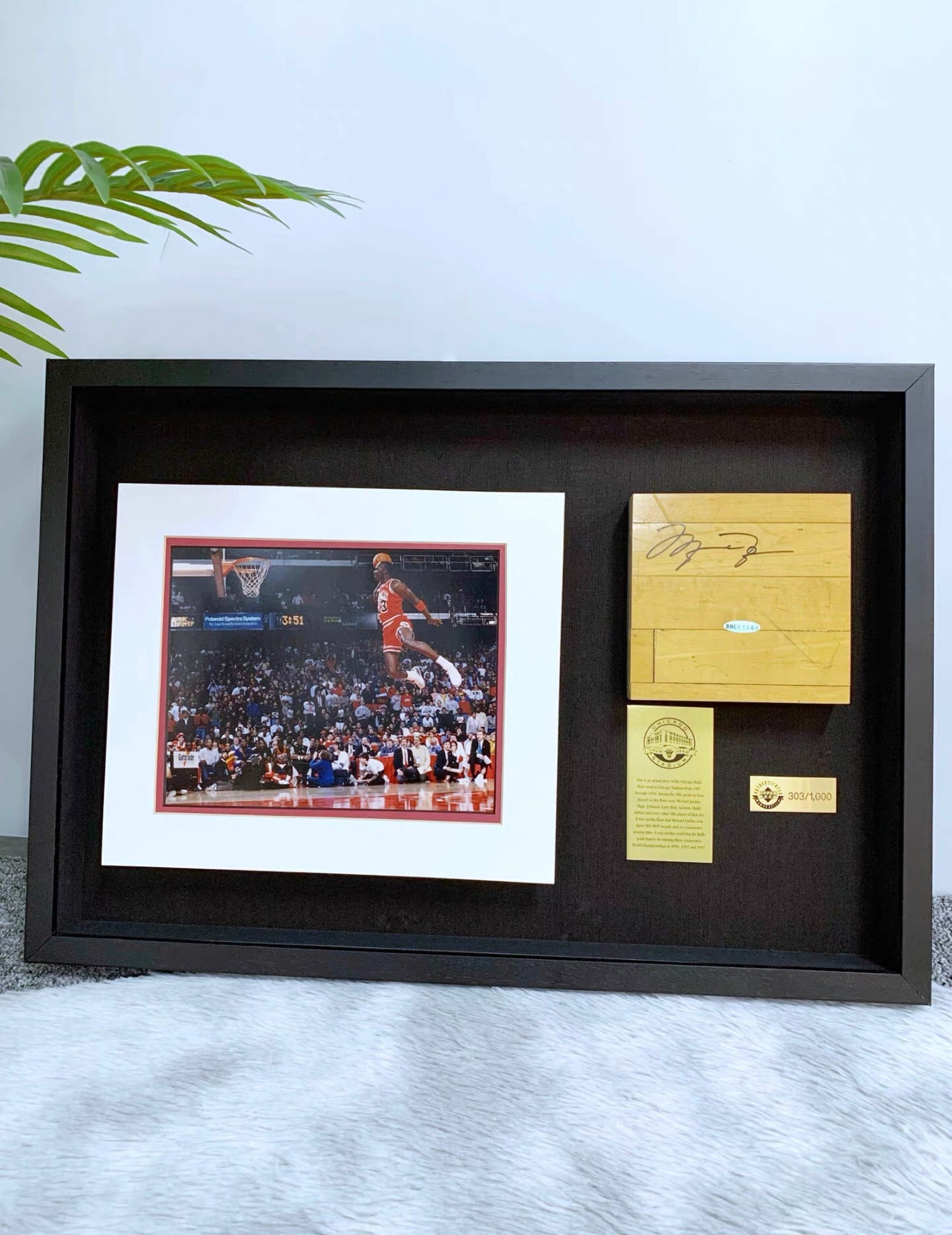 Michael Jordan Item with Personalized Custom Design Framed 00082