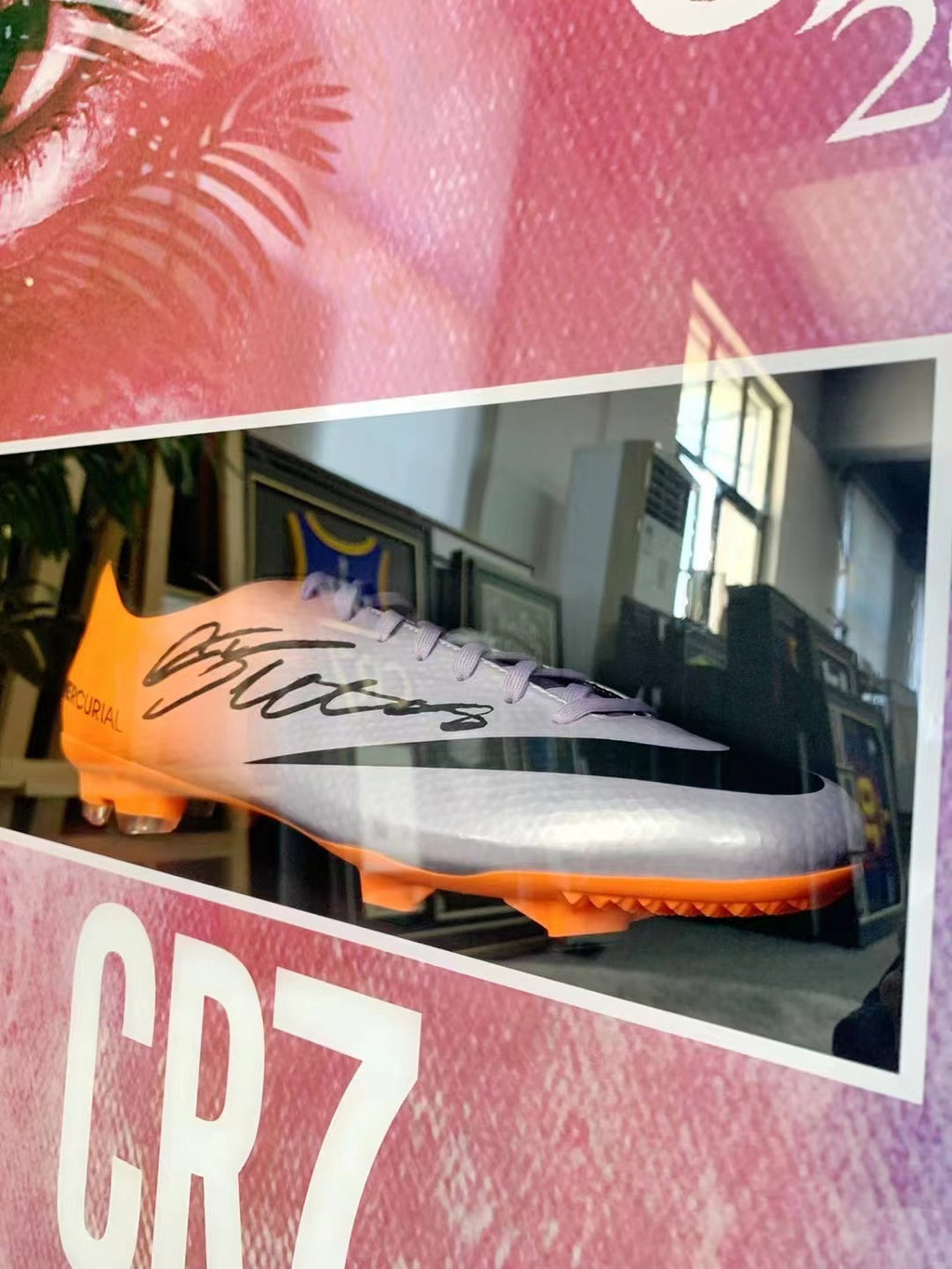 Lionel Messi  Cristiano Ronaldo  Sneakers with Personalized Personalized sneaker signature 000215