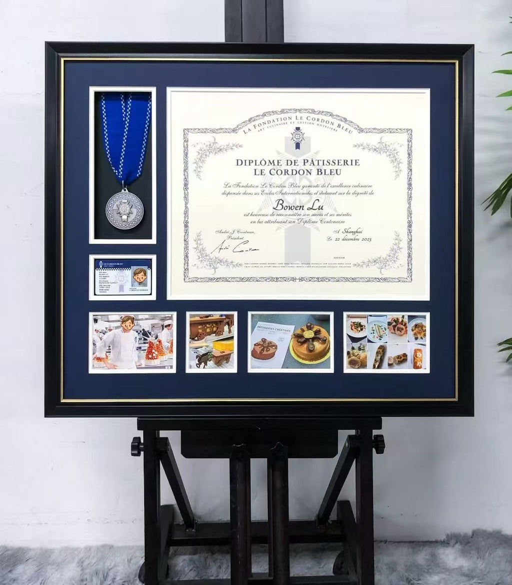 Certificate custom framing 000197