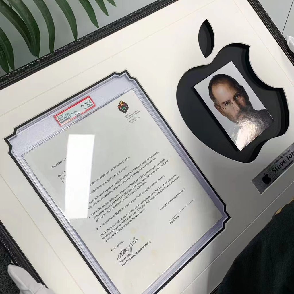 Steve Paul Jobs Custom  Framing 000213