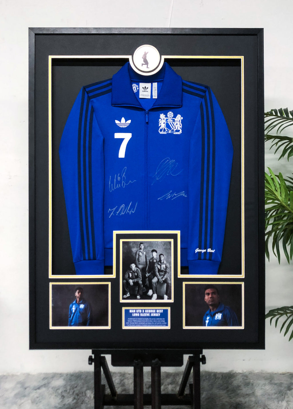 George Best Manchester United Jersey Framing  00095