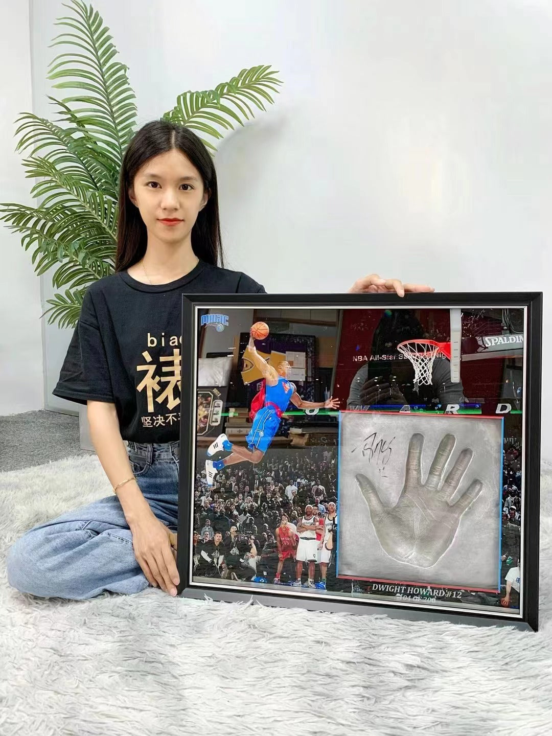 Dwight David Howard custom framing 000216