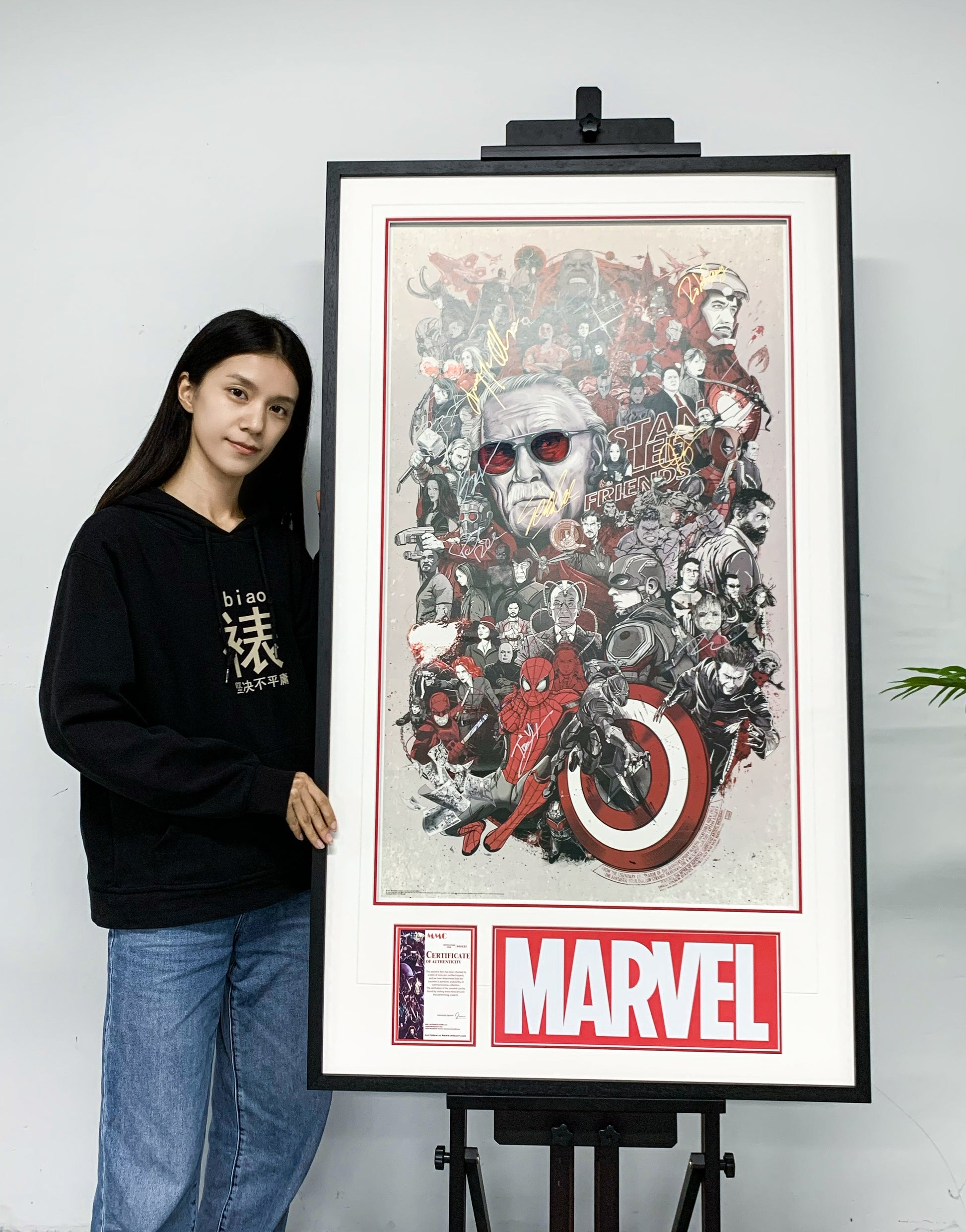 Marvel Poster Custom Framing 00095