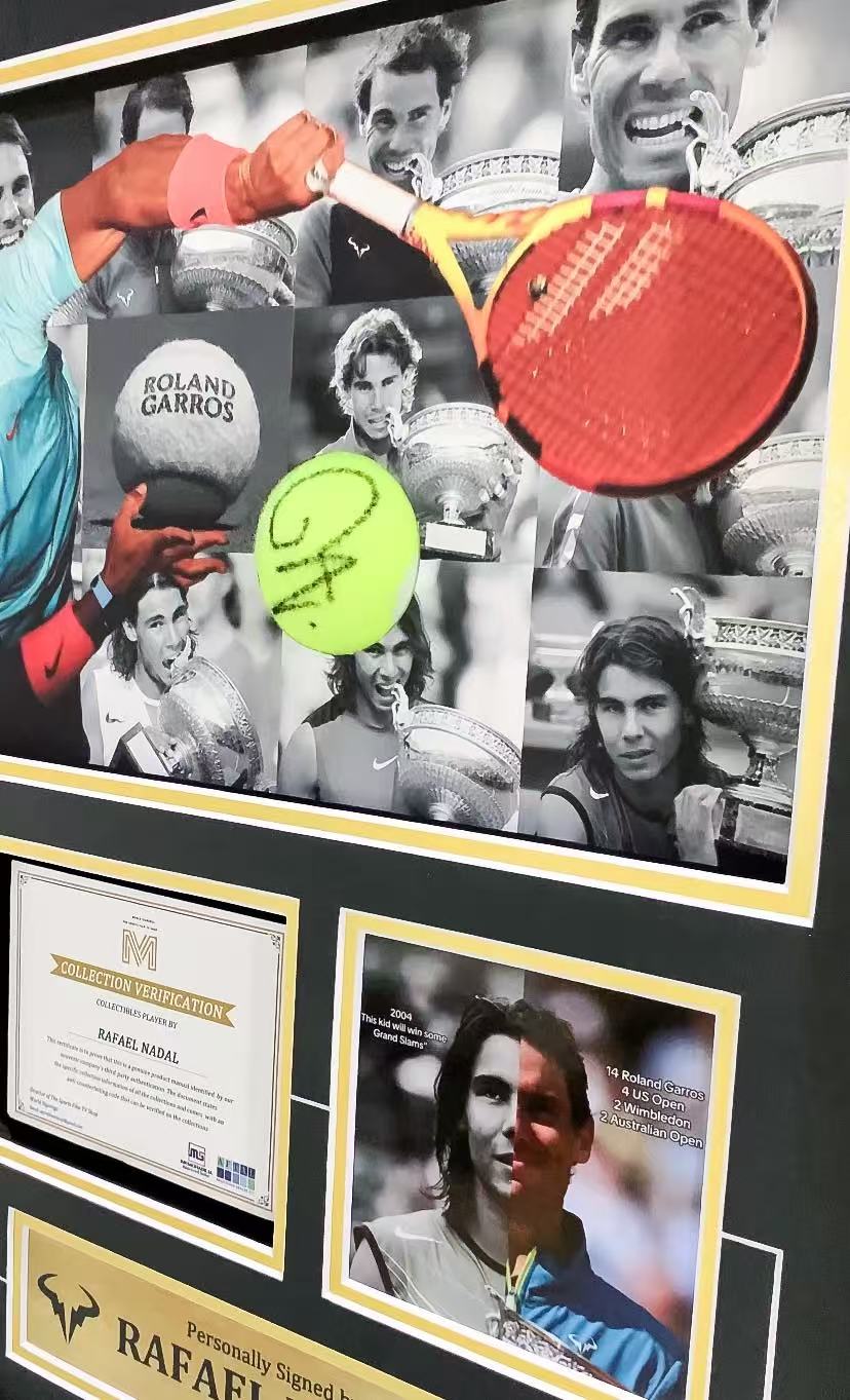 Tennis Custom Design Framing 000191