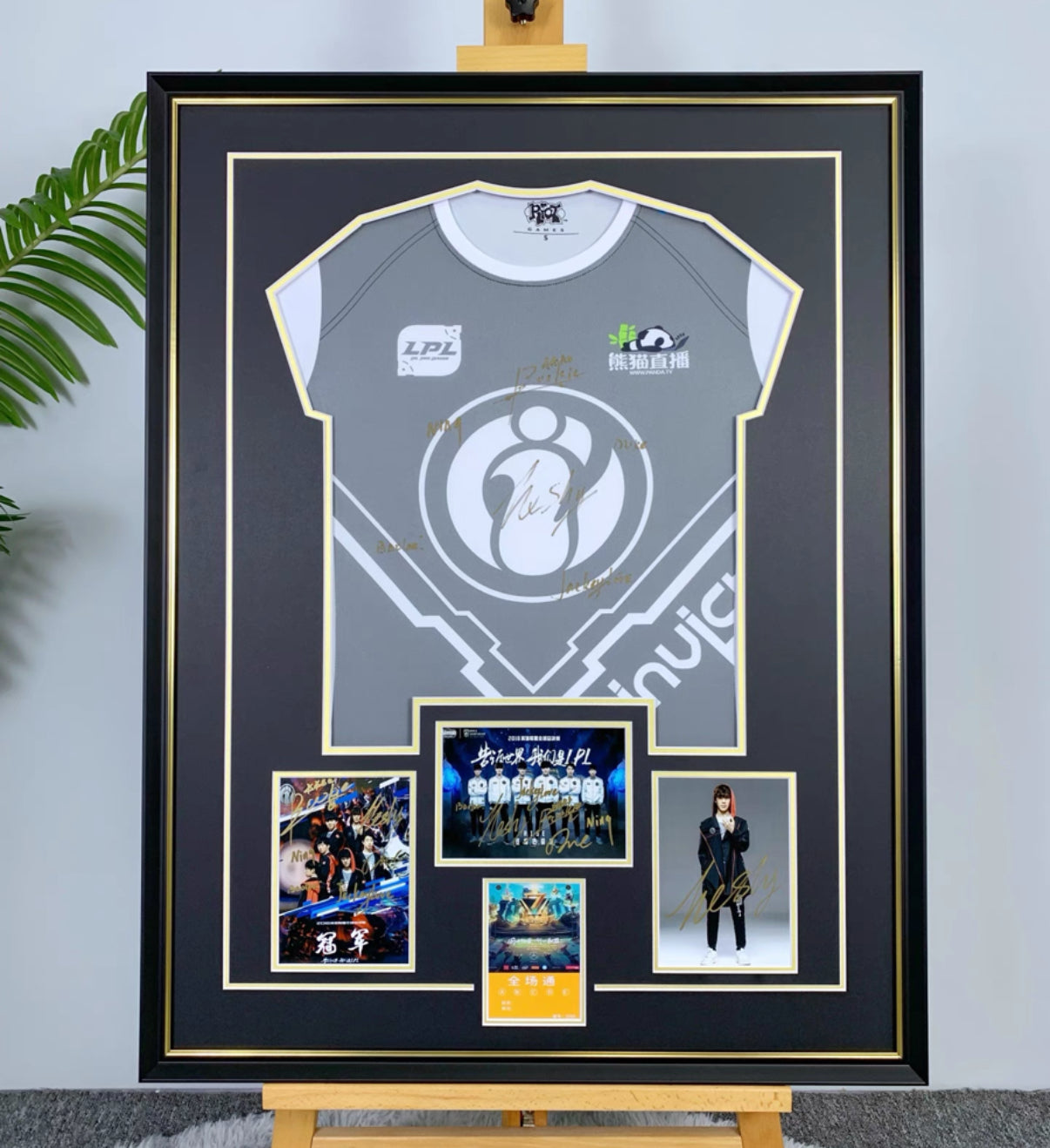 Game Jersey with Personalized Custom Design Framed 000015