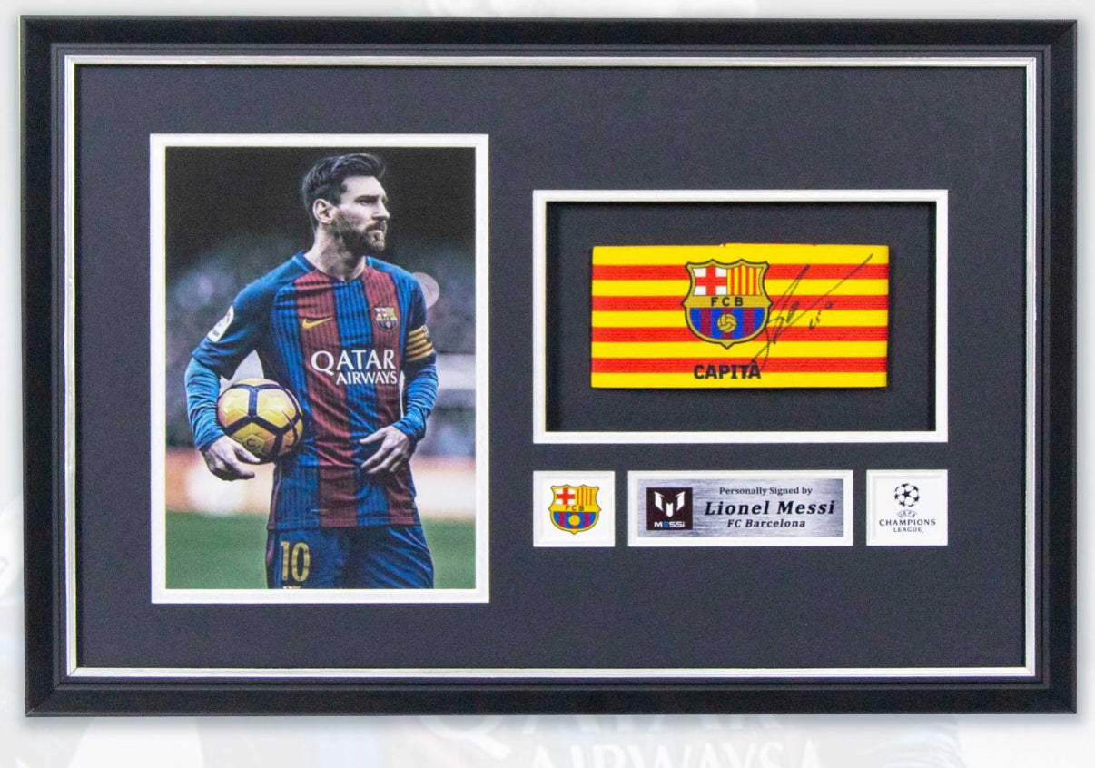 FC Barcelona Lionel Messi Sentimental Item with Personalized Custom Design Framed000033