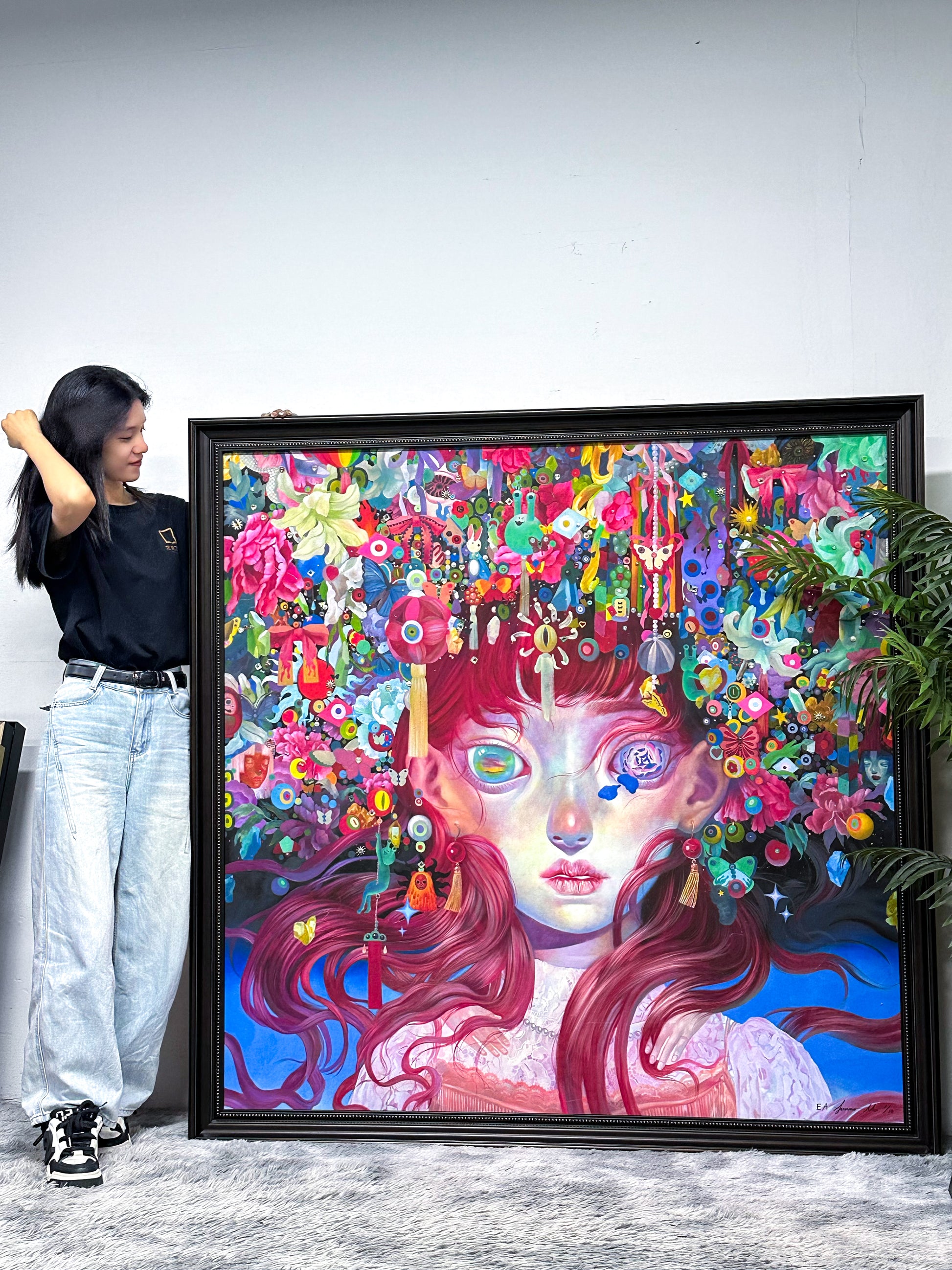 oil painting Custom Framing 000238